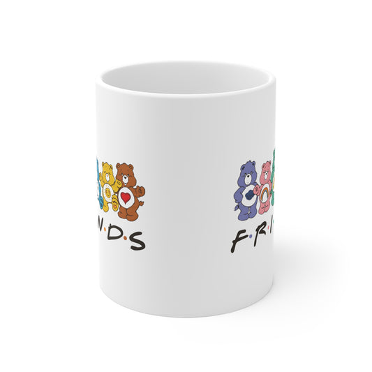 Care Bears Mug – Retro Friends Coffee Cup, 11oz Ceramic Gift