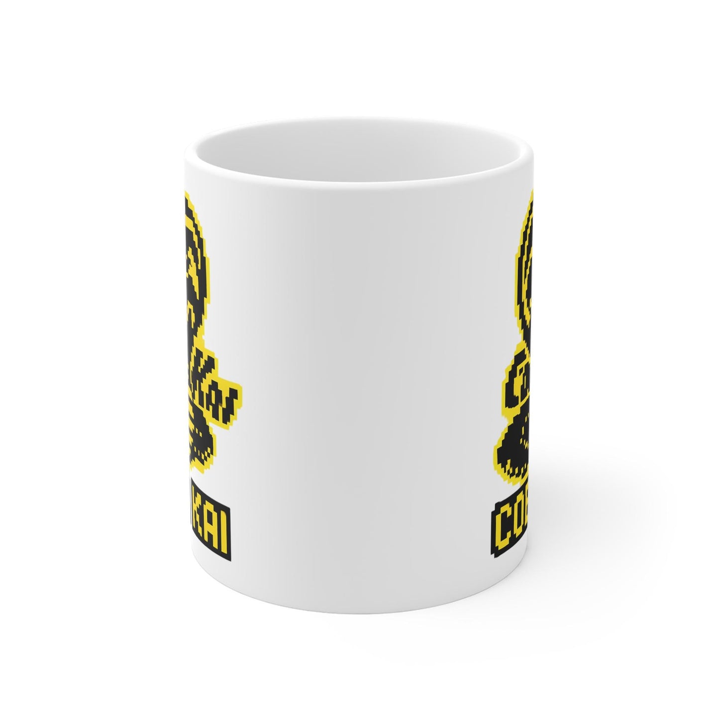 Cobra Kai 8-Bit Pixel Art Mug - Retro Gaming Style Karate Kid Gift