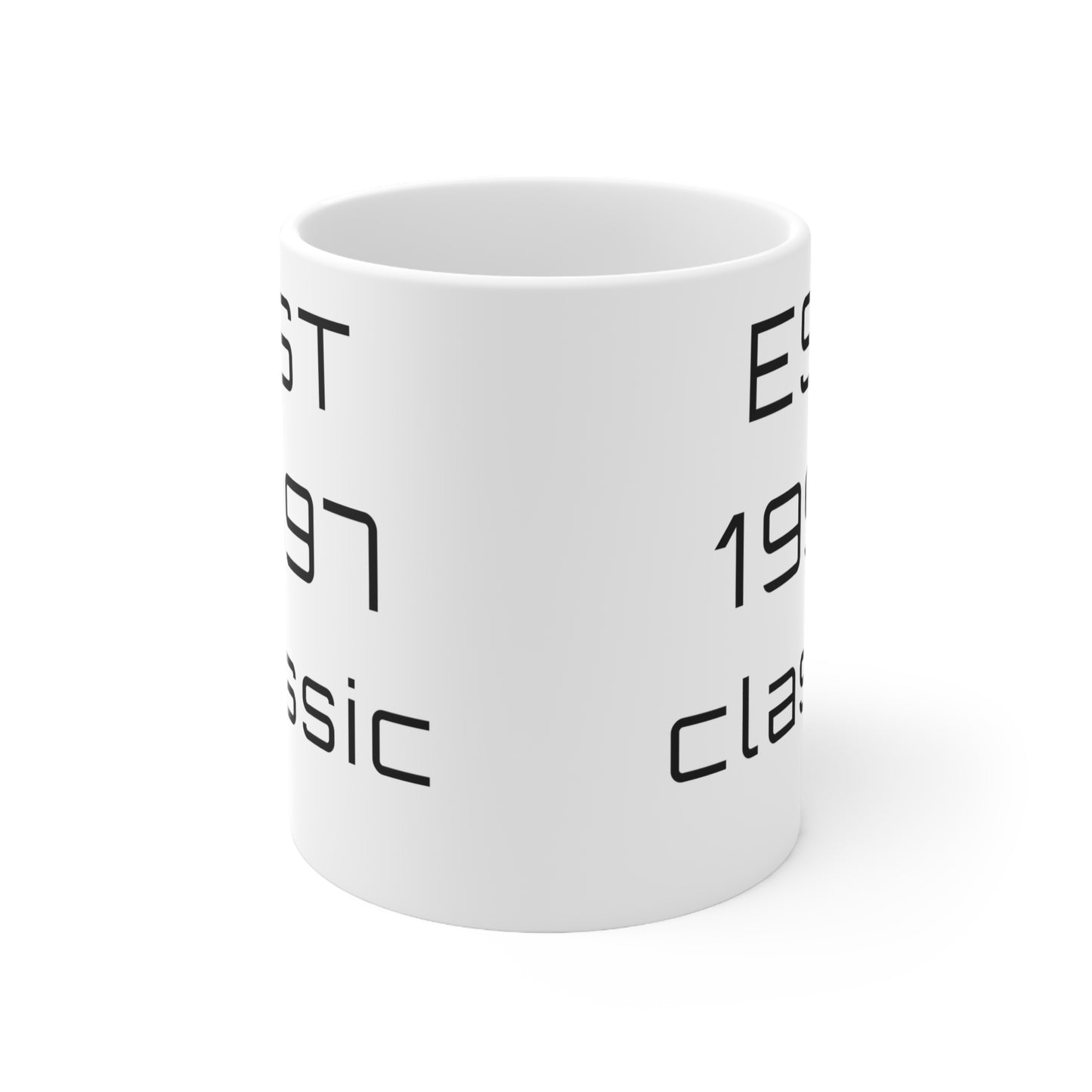 1997 Birthday Mug – Est. 1997 Classic Retro Mug