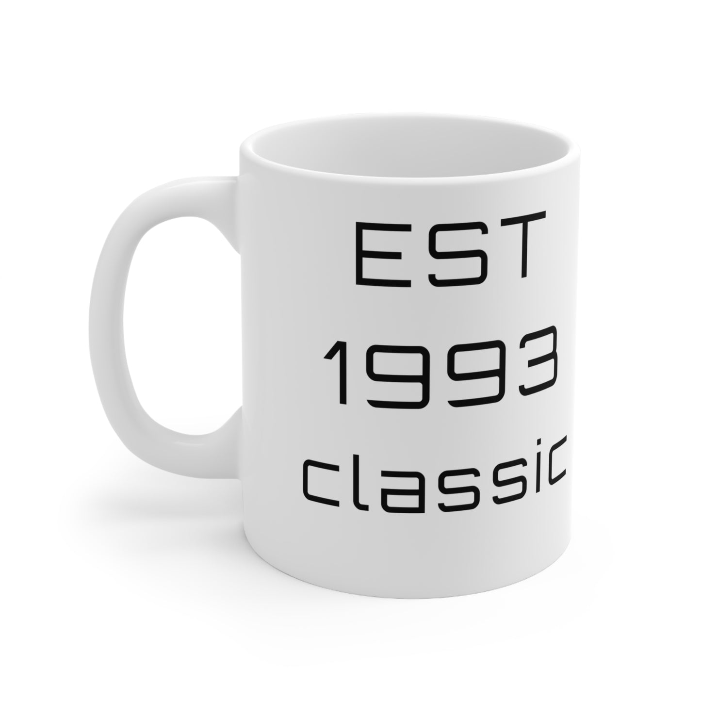 1993 Birthday Mug – Est. 1993 Classic Retro Mug