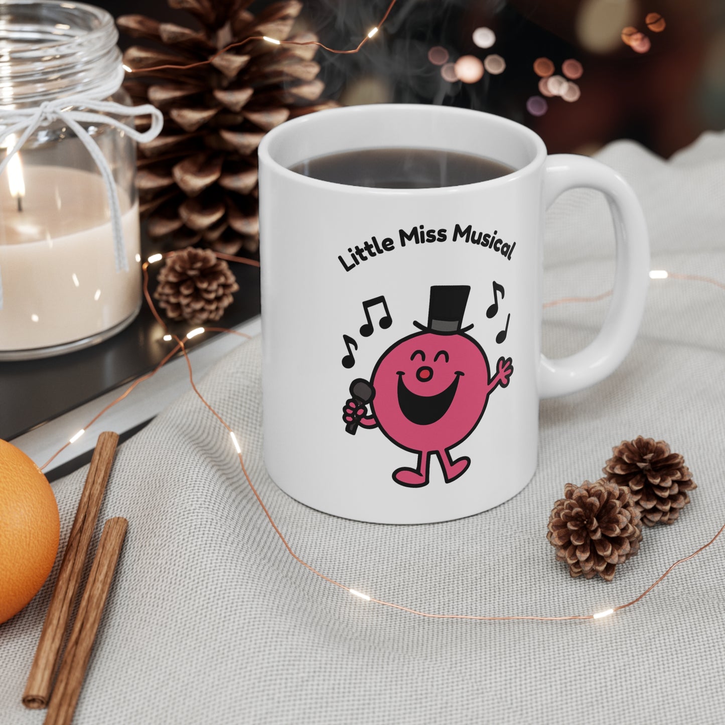 Little Miss Musical Mug - Music Lover Gift
