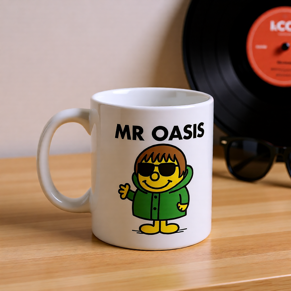 Mr Oasis Mug - Funny Music Lover Gift