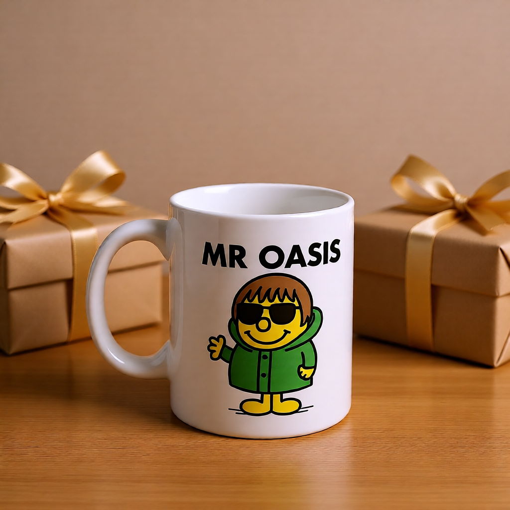 Mr Oasis Mug - Funny Music Lover Gift